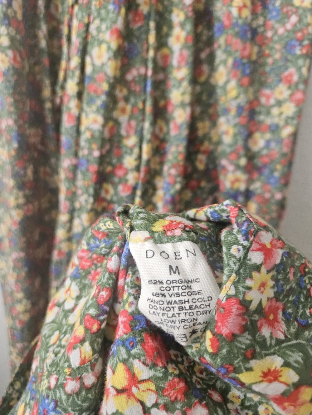 Doen emmaretta dress in green valley, medium - Picture 8 of 8